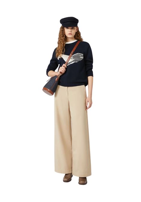 Maglia in cordonetto di cotone - BLU Weekend MAXMARA | NESPOLA002